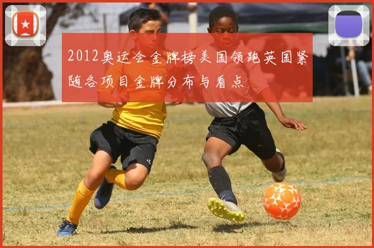 2012奥运会金牌榜美国领跑英国紧随各项目金牌分布与看点